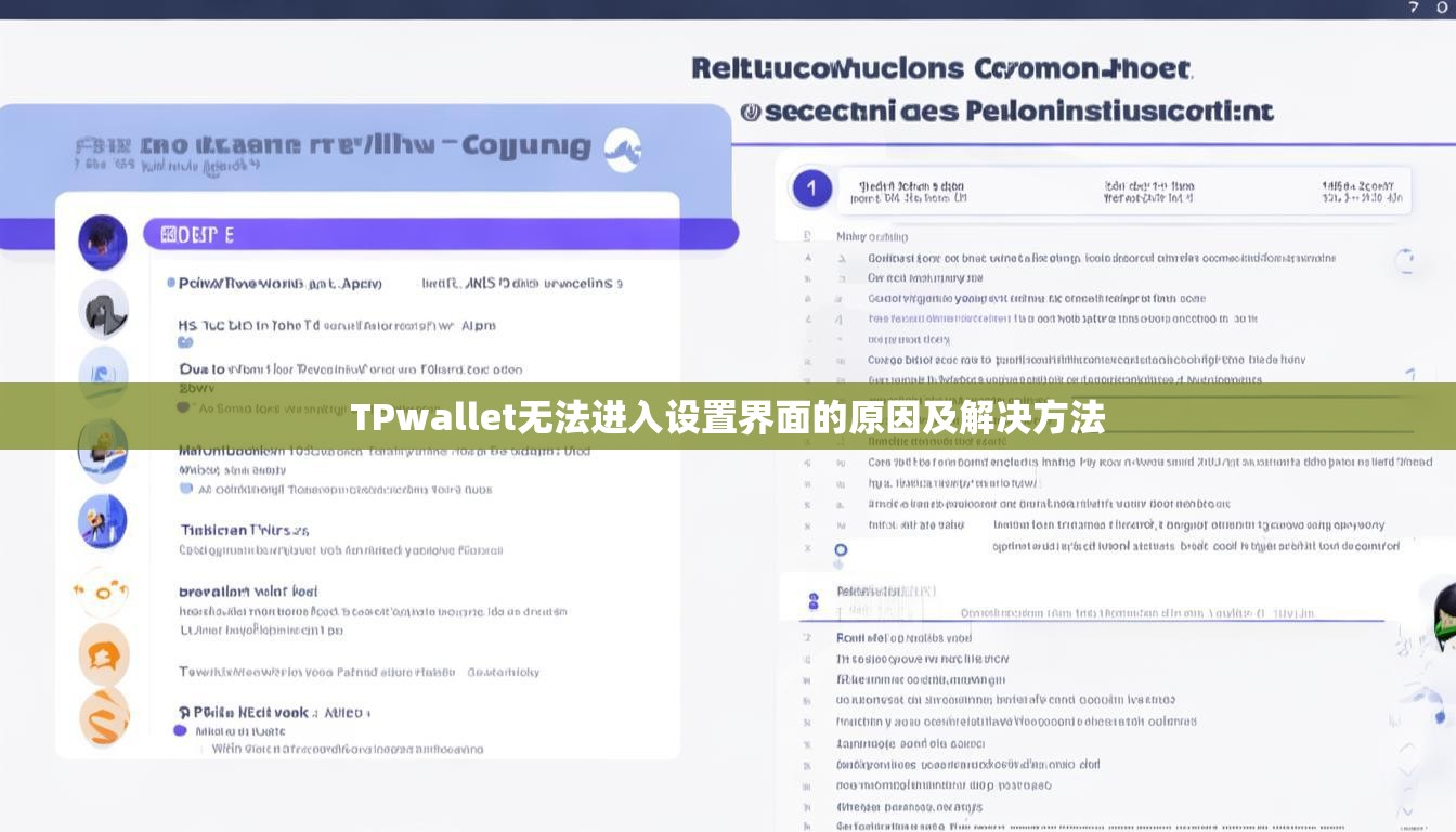 TPwallet无法进入设置界面的原因及解决方法  第1张
