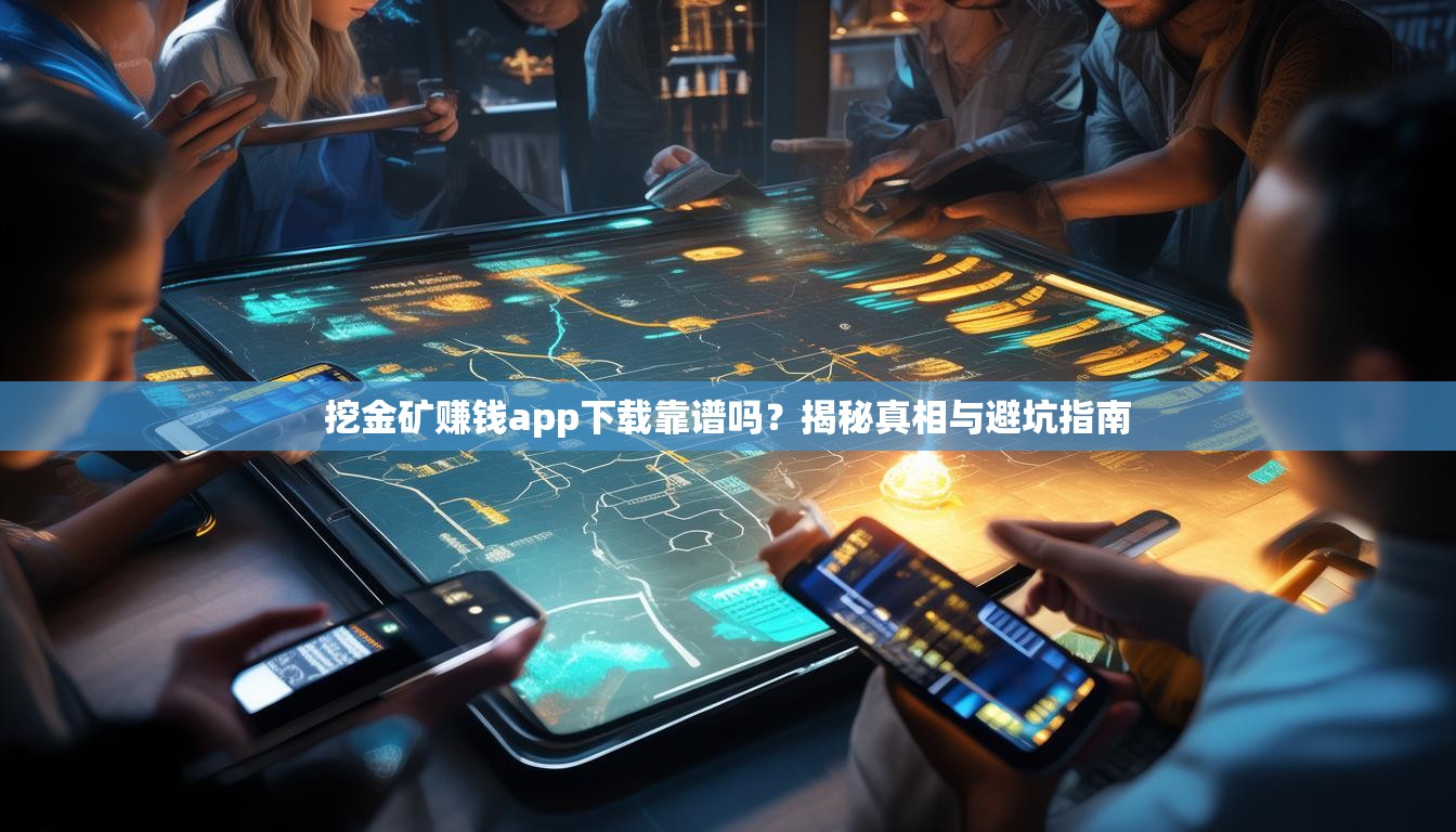 挖金矿赚钱app下载靠谱吗？揭秘真相与避坑指南  第1张