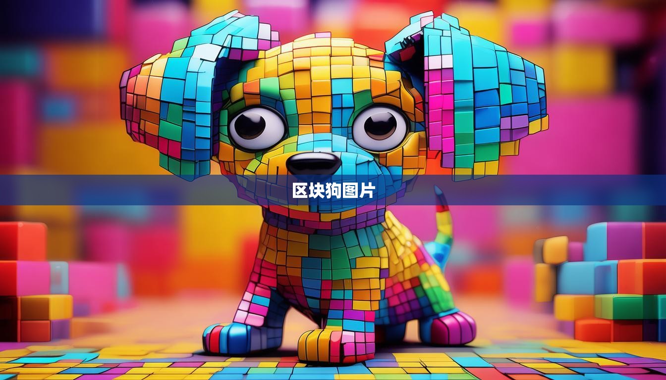 区块狗图片  第1张