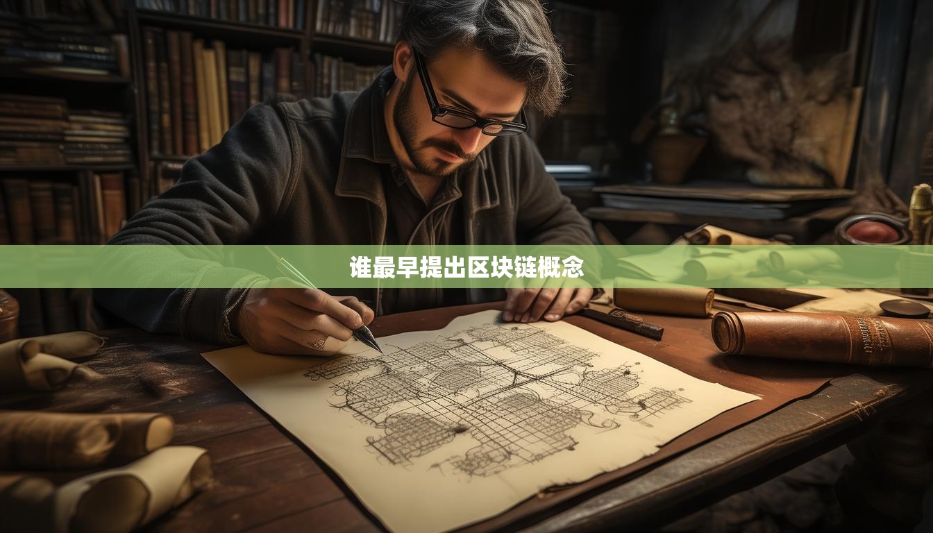 谁最早提出区块链概念