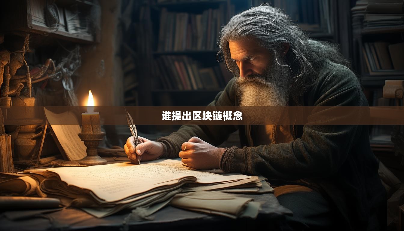 谁提出区块链概念