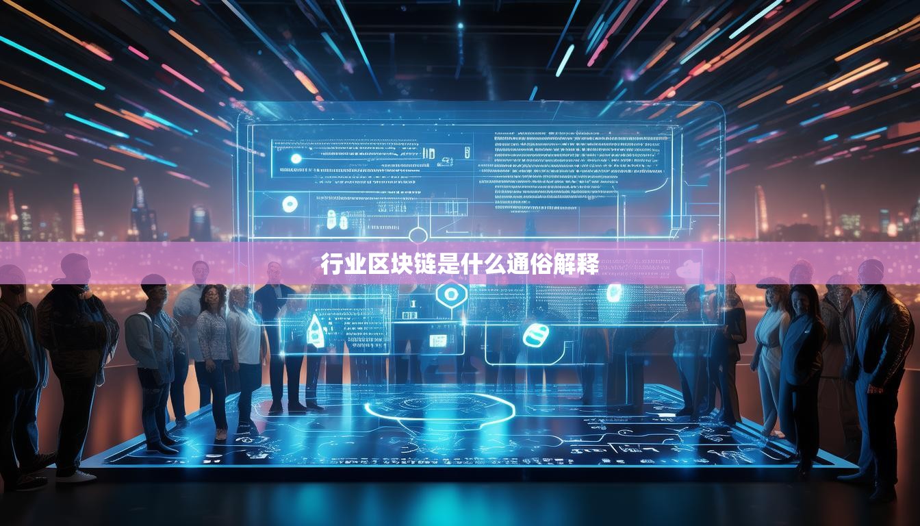 行业区块链是什么通俗解释